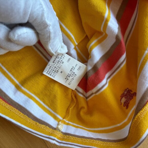 Burberry Blue Label Women's Striped Sleeveless Top - Size 38 (US 4-6) - Picture 9 of 11